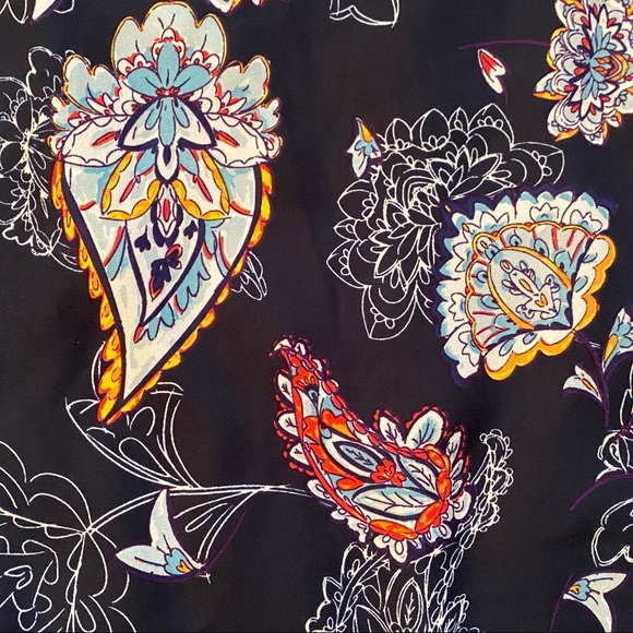 Van Heusen Dressy Floral Tank Top Blouse M - Picture 5 of 6